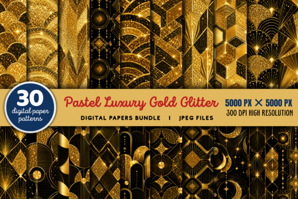 Download Pastel Luxury Gold Glitter Backgrounds - Old Collection